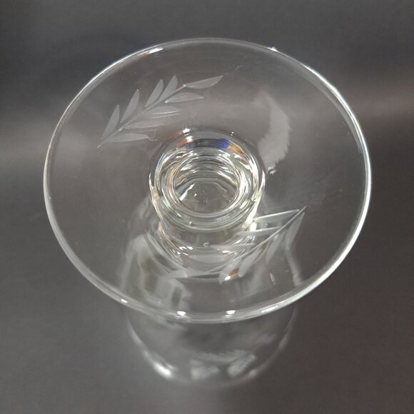 Electra Arcadia Iced Tea Footed Hand Blown Discontinued Glass Goblet Water Wine - Picture 3 of 13